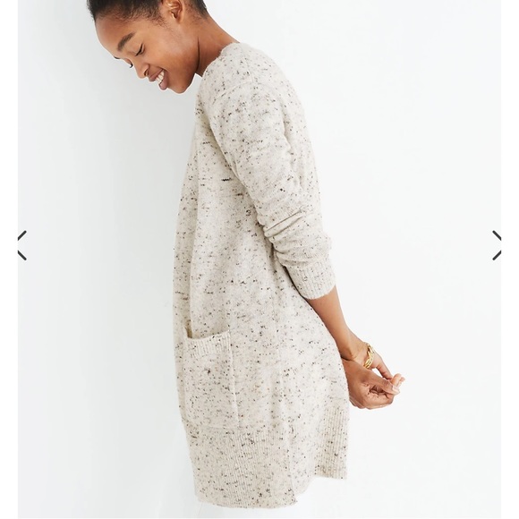 Madewell Wool Blend Donegal Kent Cardigan Sweater Sz S - Picture 15 of 15